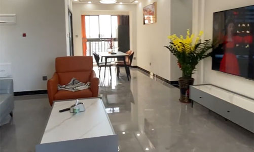 現(xiàn)代簡(jiǎn)約風(fēng)完工實(shí)拍案例，時(shí)尚舒適還原度高