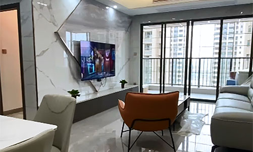 130平現(xiàn)代簡(jiǎn)約案例，完工實(shí)拍效果