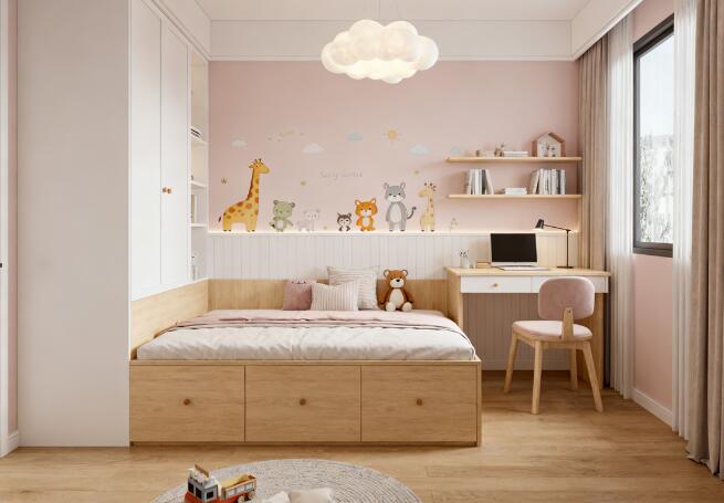 兒童房做榻榻米好不好？3大優(yōu)勢(shì)+2個(gè)注意點(diǎn)，看完再?zèng)Q定