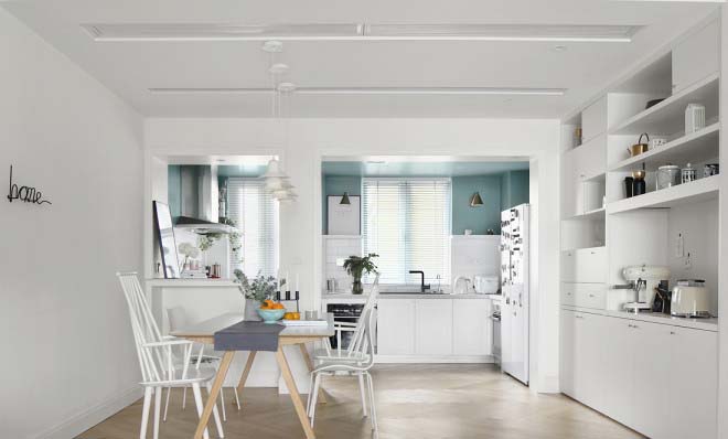 家裝案例:180平北歐風(fēng)的白與凈 家裝案例:180平北歐風(fēng)的白與凈