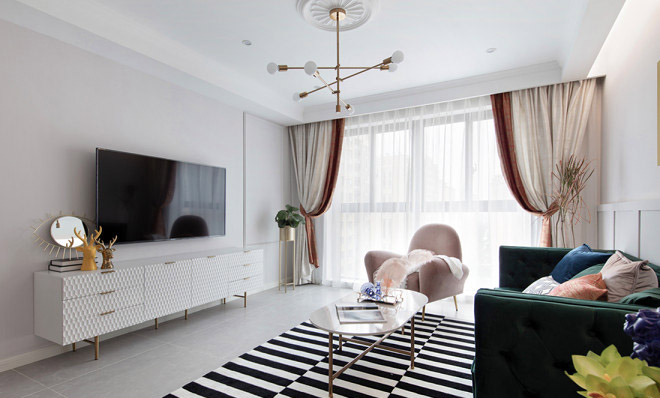 110平美式混搭的小情趣，美的一塌糊涂