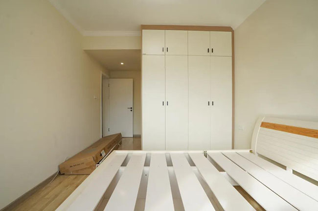 勤城達正大城簡約風(fēng)裝修，原木色系好清爽